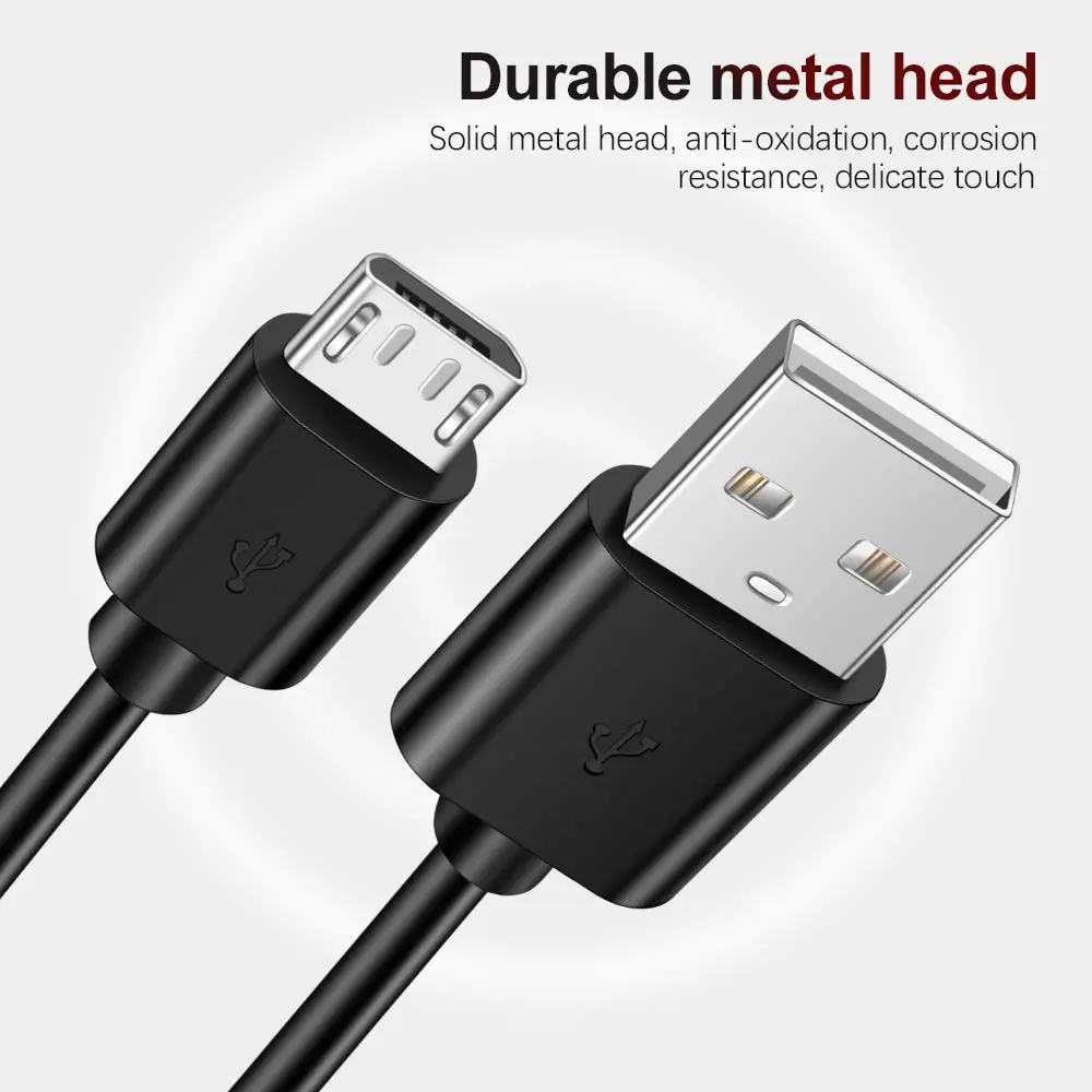 XIXIXIAXIA Micro USB to USB Cable 1.52m (5 Feet) | Hi-Speed USB 2.0 Data Transfer - view 3