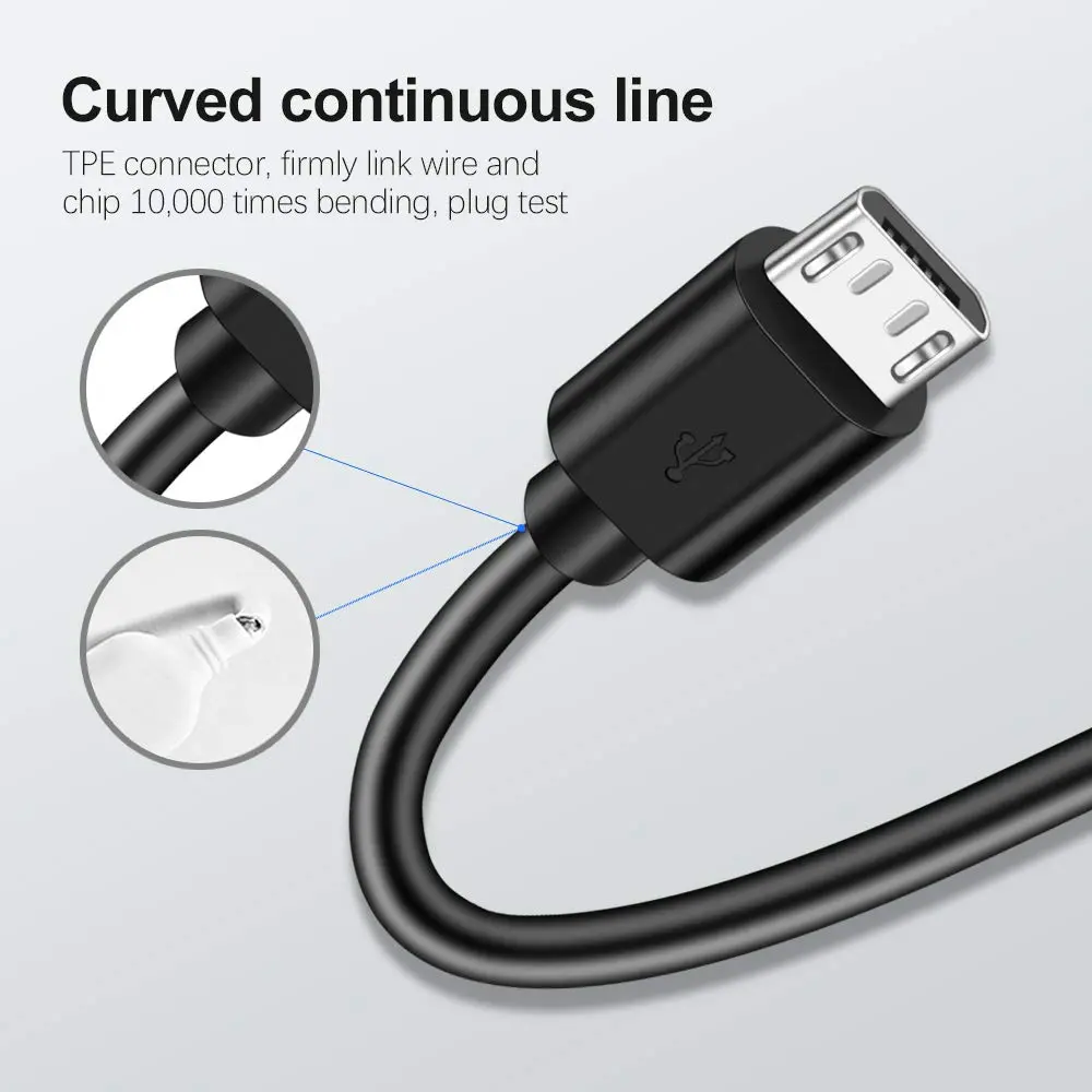 XIXIXIAXIA Micro USB to USB Cable 1.52m (5 Feet) | Hi-Speed USB 2.0 Data Transfer - view 4