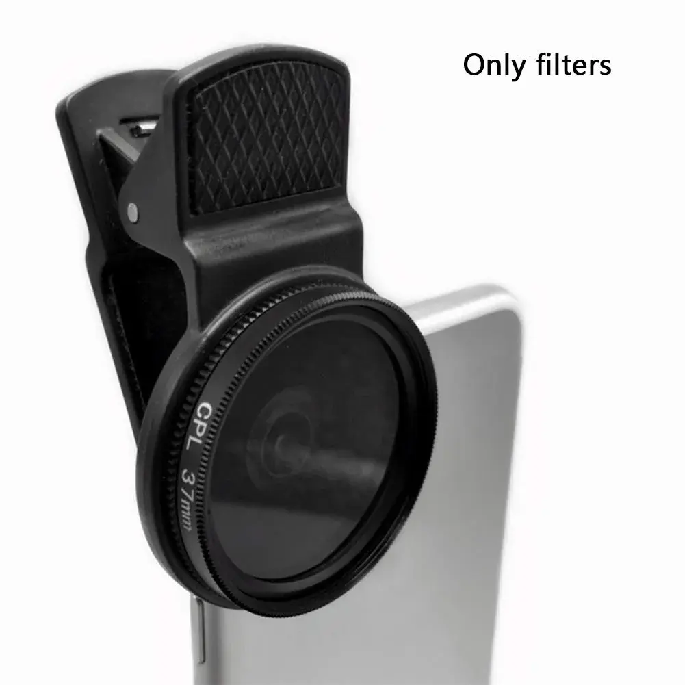CfoPiryx 37mm CPL Filter Kit | Universal Circular Polarizer Lens with Clip - view 4