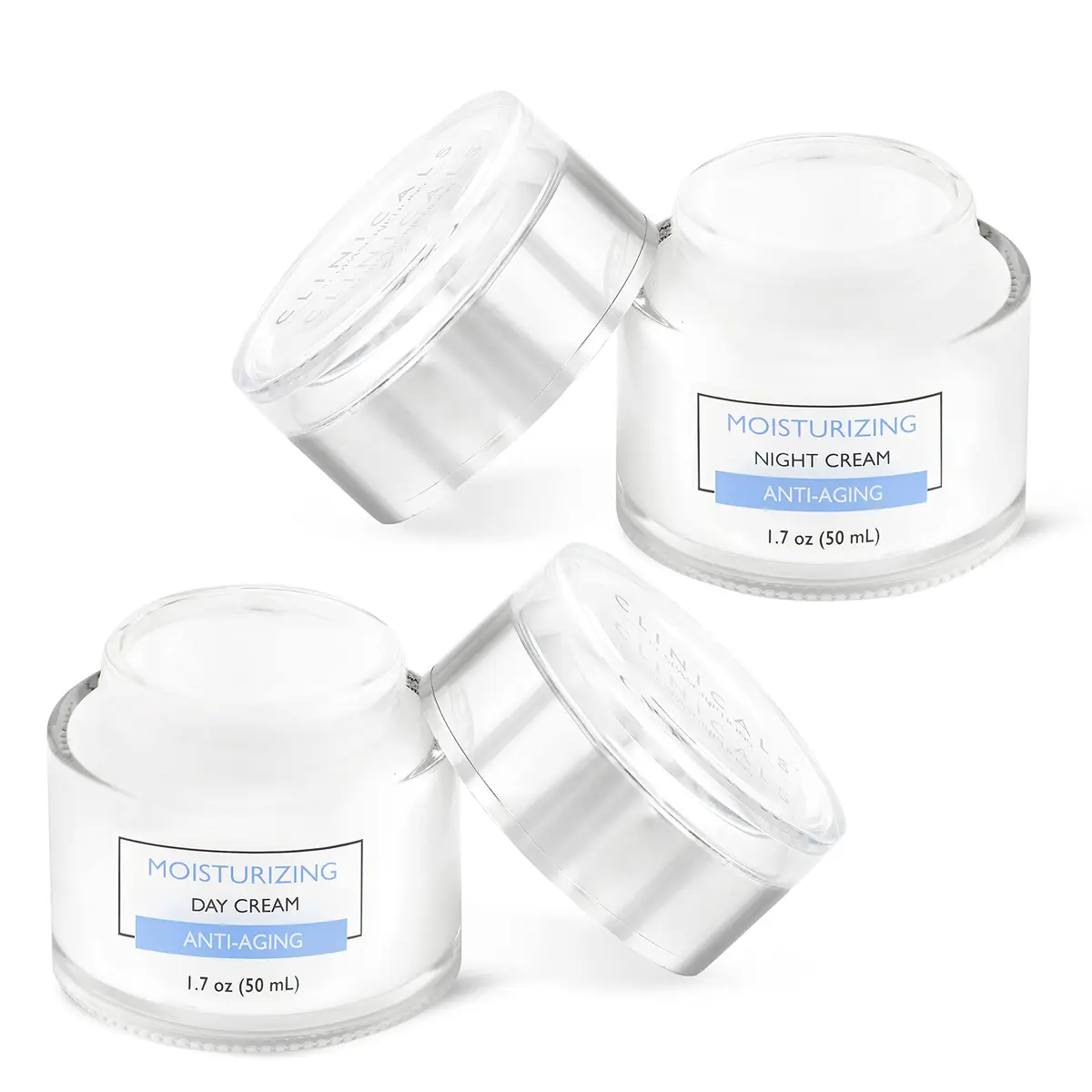 SpaScriptions Moisturizing Day & Night Cream Set with Retinol 1.7oz | Collagen & Vitamin C for All Skin Types - view 3