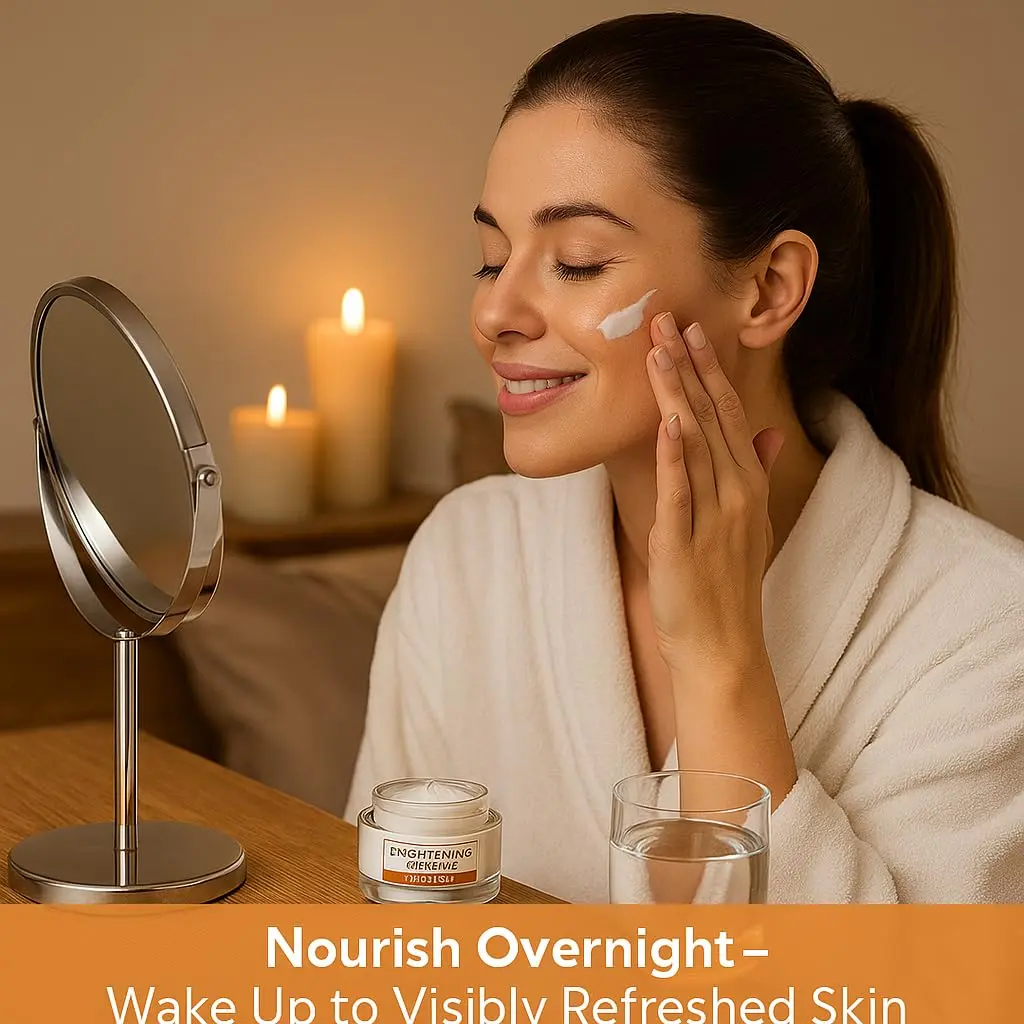 SpaScriptions Brightening Vitamin C Day & Night Cream Set - 2 Pack (1.7oz) | Collagen & Retinol for Radiant Skin - view 3