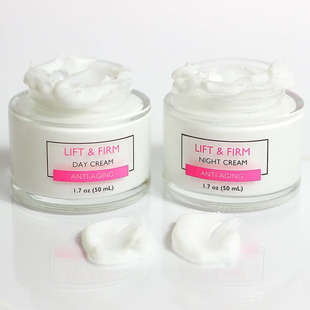 SpaScriptions Clinicals Lift & Firm Day & Night Cream Set with Collagen | Anti-Aging Moisturizer for All Skin Types - view 2