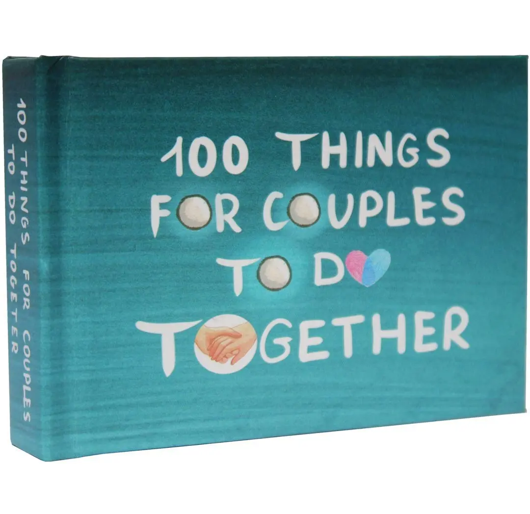 Infmetry 100 Things for Couples to Do Together | Romantic Bucket List Book for Date Night (70-120 chars) - main product image
