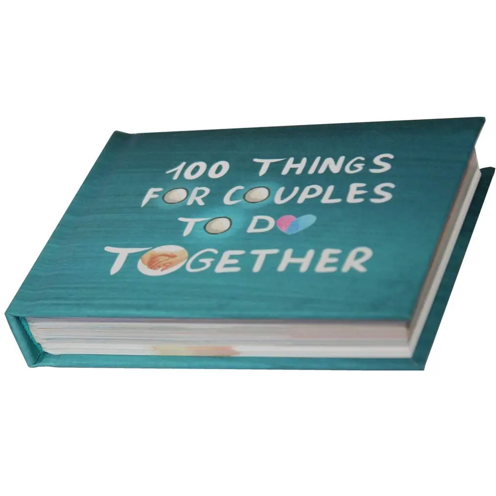 Infmetry 100 Things for Couples to Do Together | Romantic Bucket List Book for Date Night (70-120 chars) - view 4