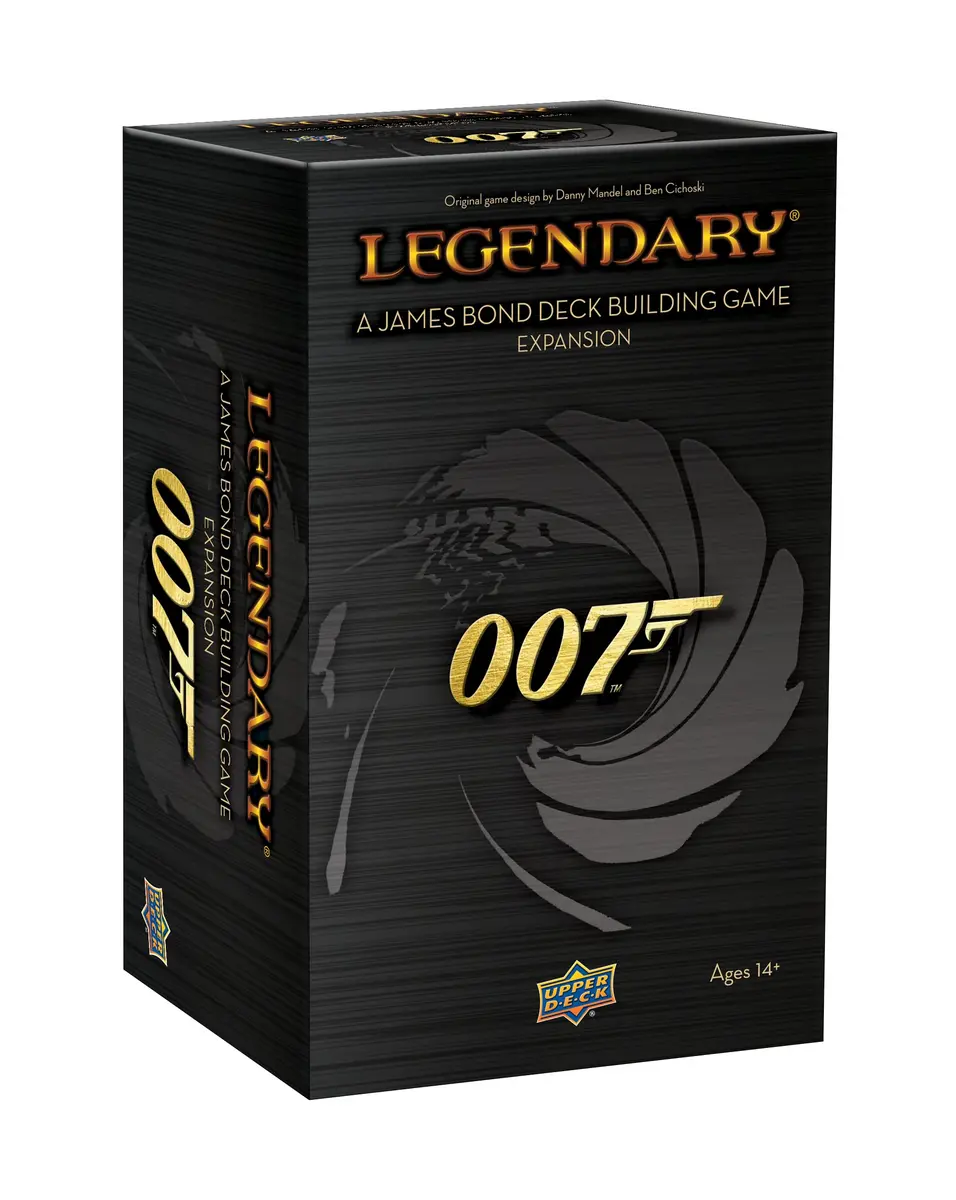 Upper Deck Legendary 007 James Bond Expansion | Cooperative Deck Building Game | Board Game (2.56 x 3.75 x 6.25 inches) - main product image