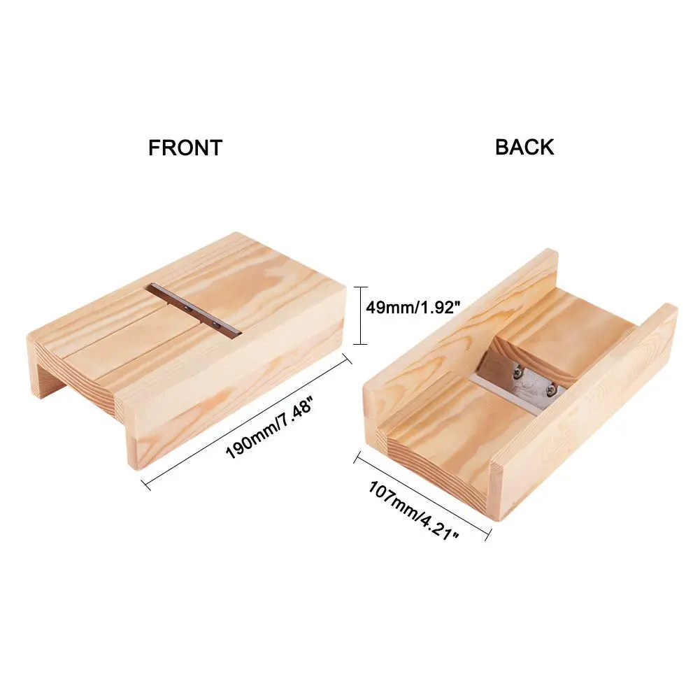 PH PandaHall Soap Making Beveler Planer 10.7cm x 19cm | Smooth Edges & Precise Cuts - view 3