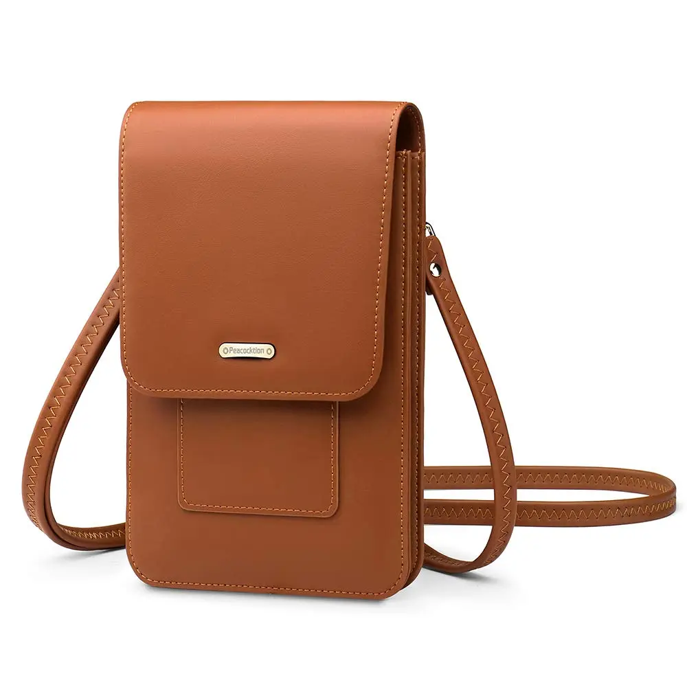 Peacocktion Small Crossbody Bag for Women | RFID Travel Cell Phone Wallet Purse with Card Slots - main product image