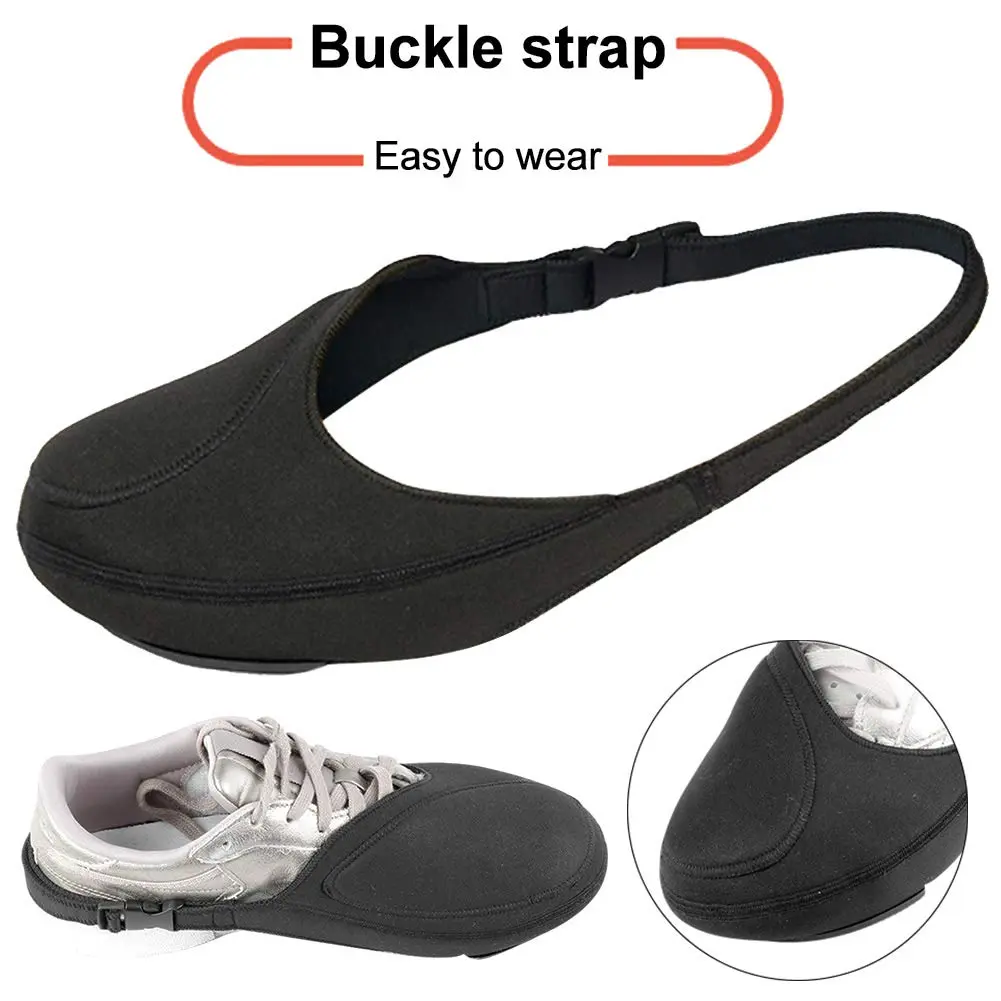 RICH Motorcycle Shifter Shoe Protector, Waterproof Adjustable Black Neoprene & TPU, One Size Fits Most Adult Shoes, Boots, Sneakers - view 5