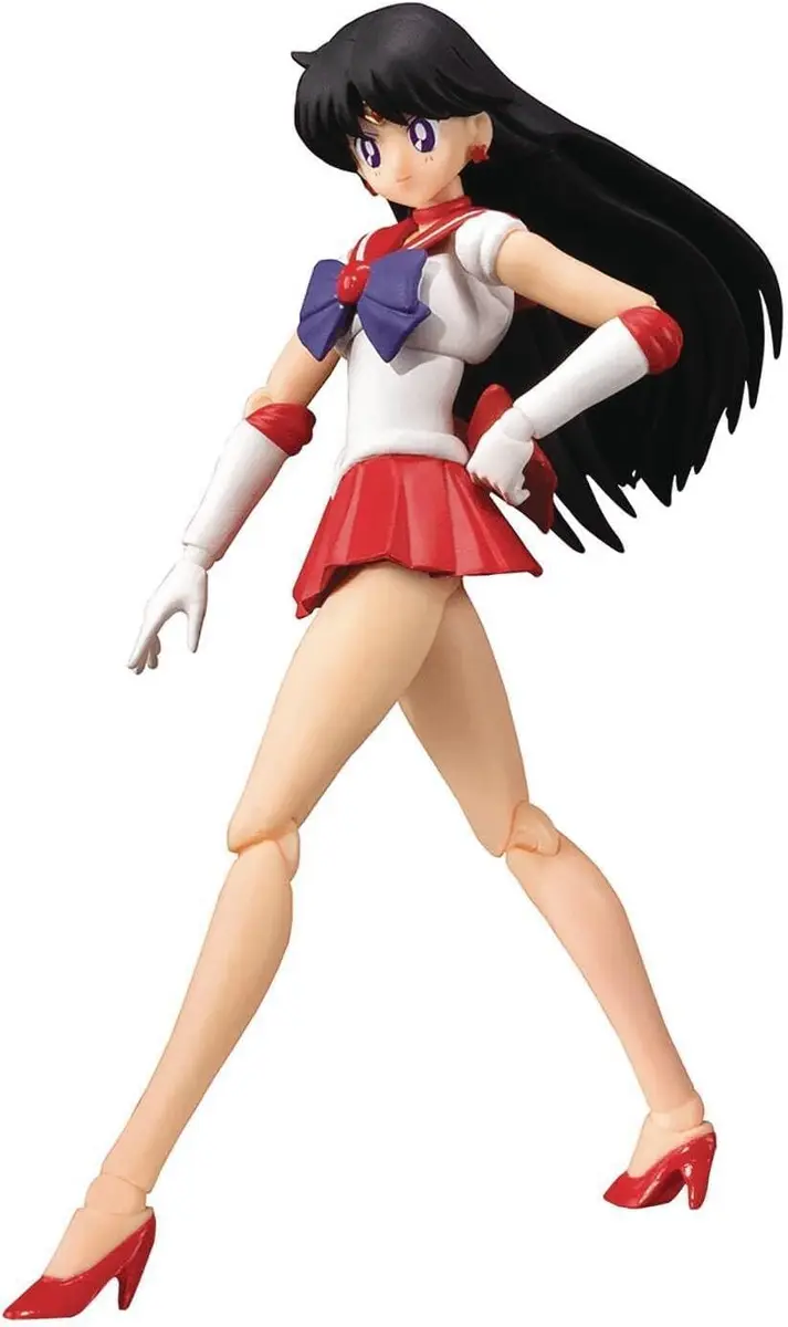 Tamashii Nations Sailor Mars Action Figure | Animation Color Edition, 1/7 Scale, Officially Licensed - main product image
