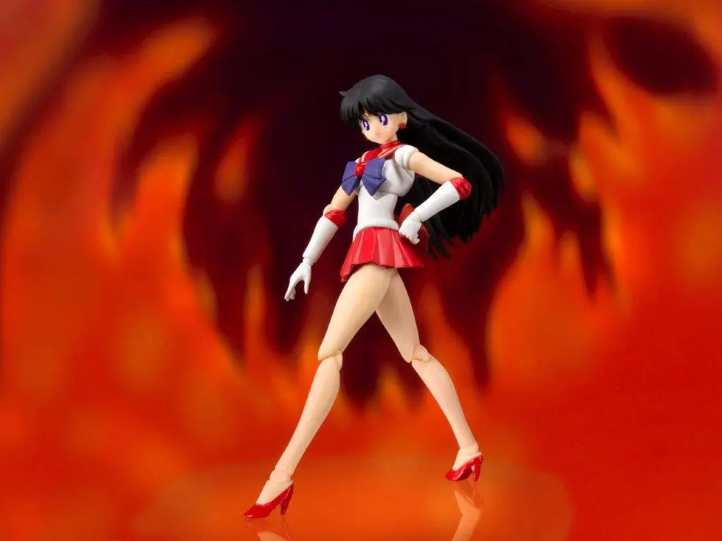 Tamashii Nations Sailor Mars Action Figure | Animation Color Edition, 1/7 Scale, Officially Licensed - view 2