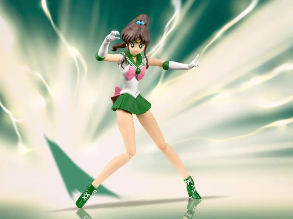 Tamashii Nations Sailor Jupiter Action Figure | Animation Color Edition, 1 Pack, Sailor Moon Series - view 2