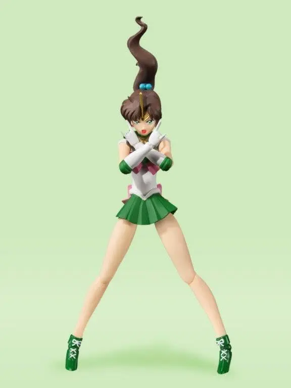 Tamashii Nations Sailor Jupiter Action Figure | Animation Color Edition, 1 Pack, Sailor Moon Series - view 6