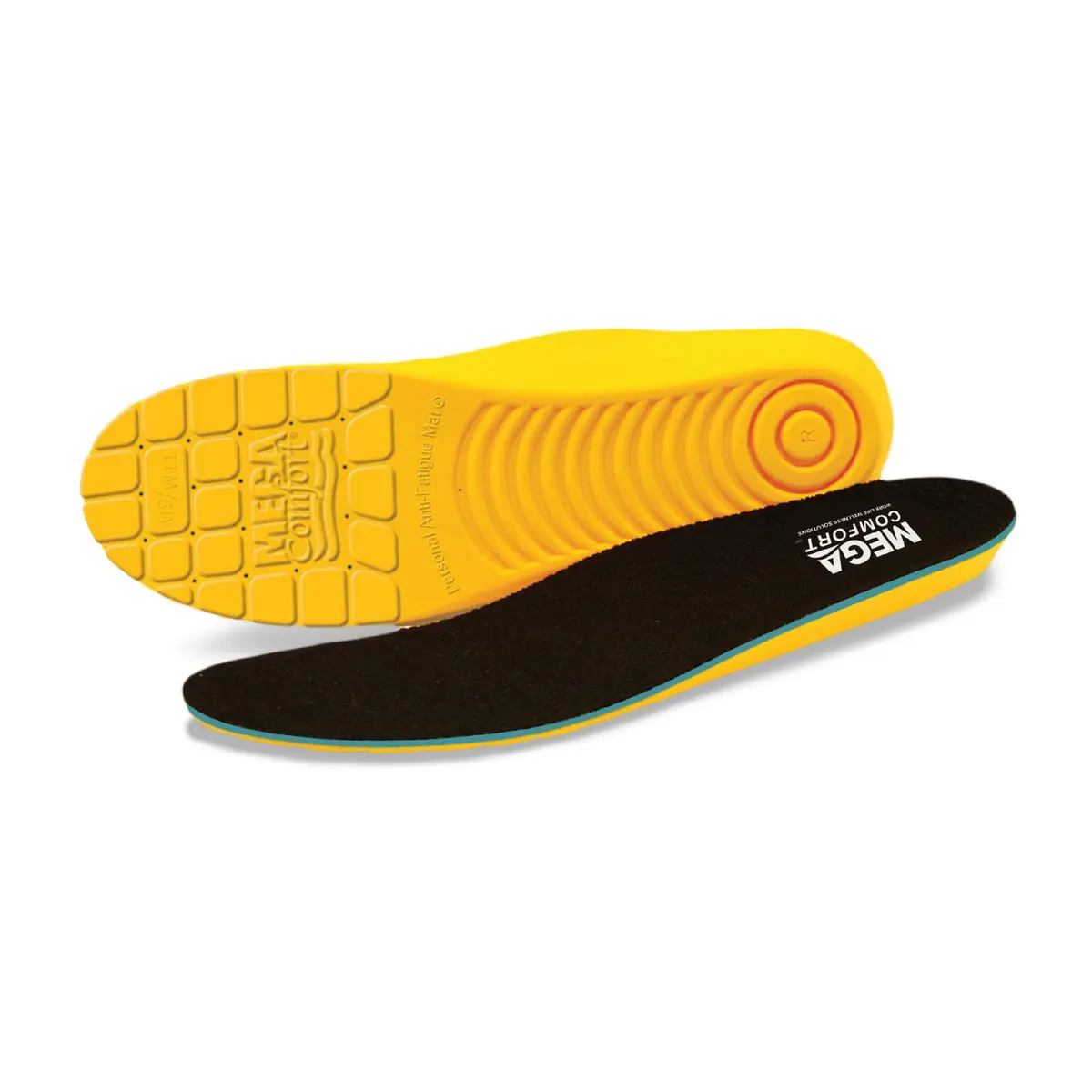 MEGAComfort Personal Anti-Fatigue Shoe Inserts Size 11 | Memory Foam Shock Absorption for Pain Relief - main product image