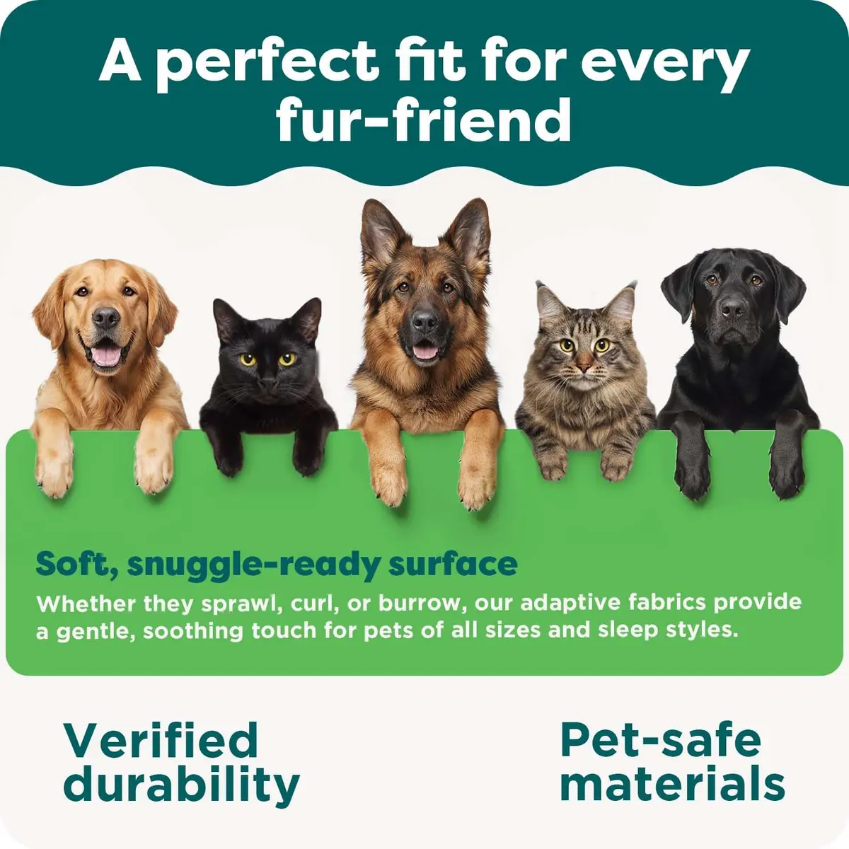 Furhaven Cooling Gel Dog Bed for Large Dogs | Orthopedic Support & Washable Cover (70-120c) - view 8