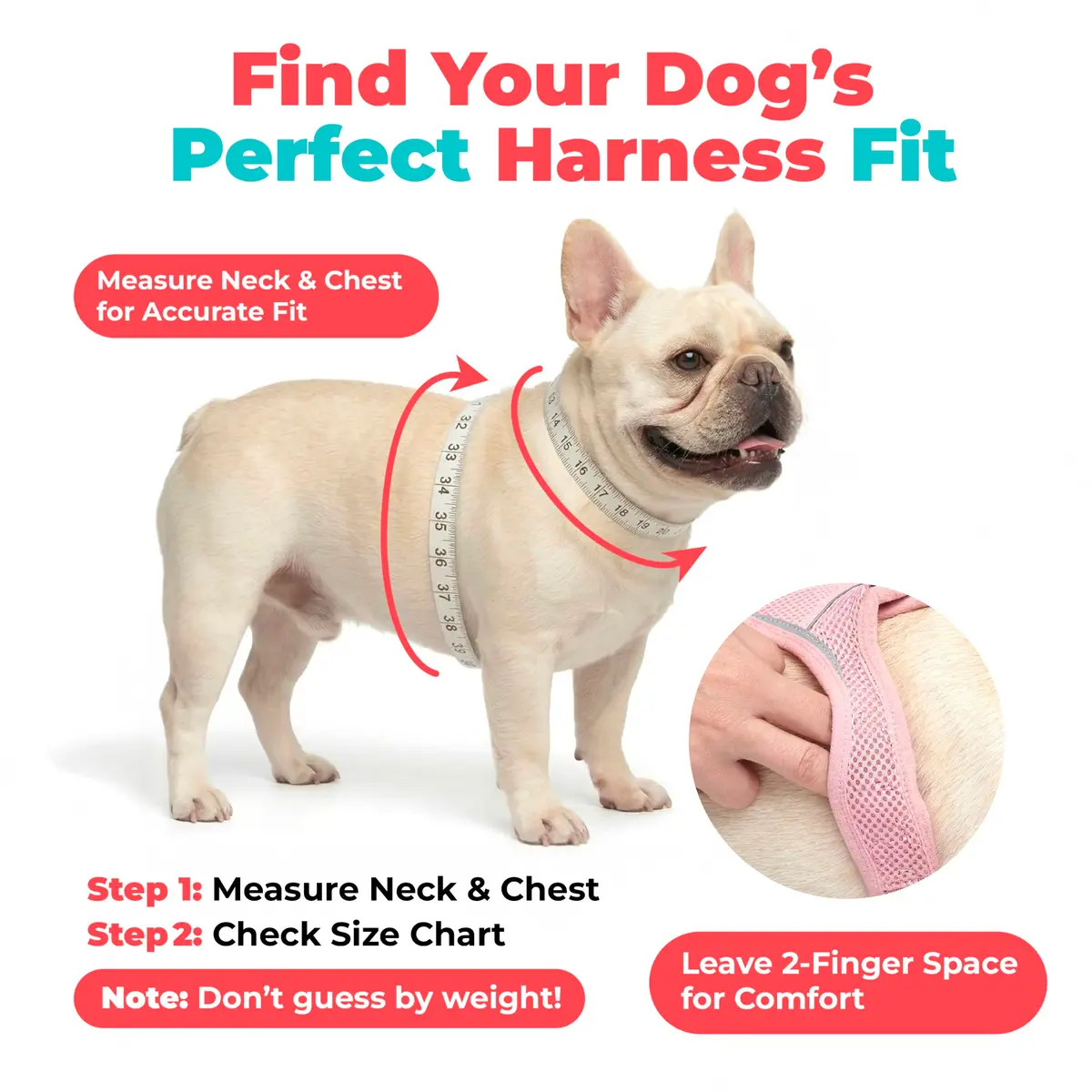 Best Pet Supplies Voyager Step-in Air Dog Vest Harness - Red/Black, XX-Small | Breathable Mesh, Reflective Bands - view 6