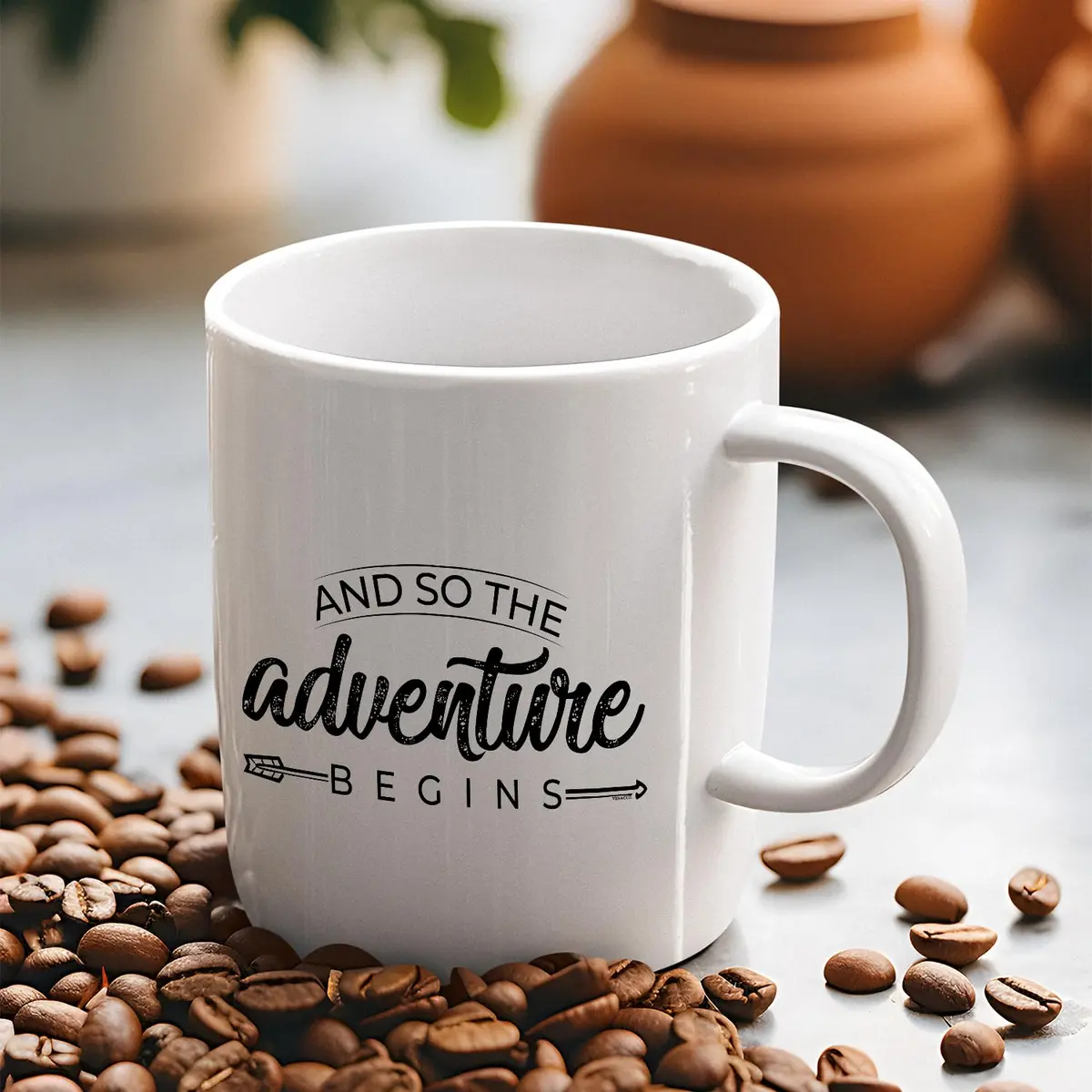 Veracco Ceramic Coffee Mug 11oz | Double-Sided Print, Dishwasher & Microwave Safe - view 5