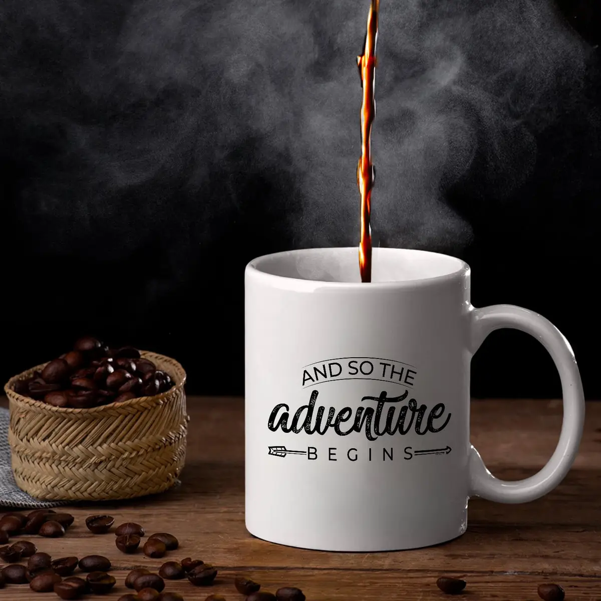 Veracco Ceramic Coffee Mug 11oz | Double-Sided Print, Dishwasher & Microwave Safe - view 3