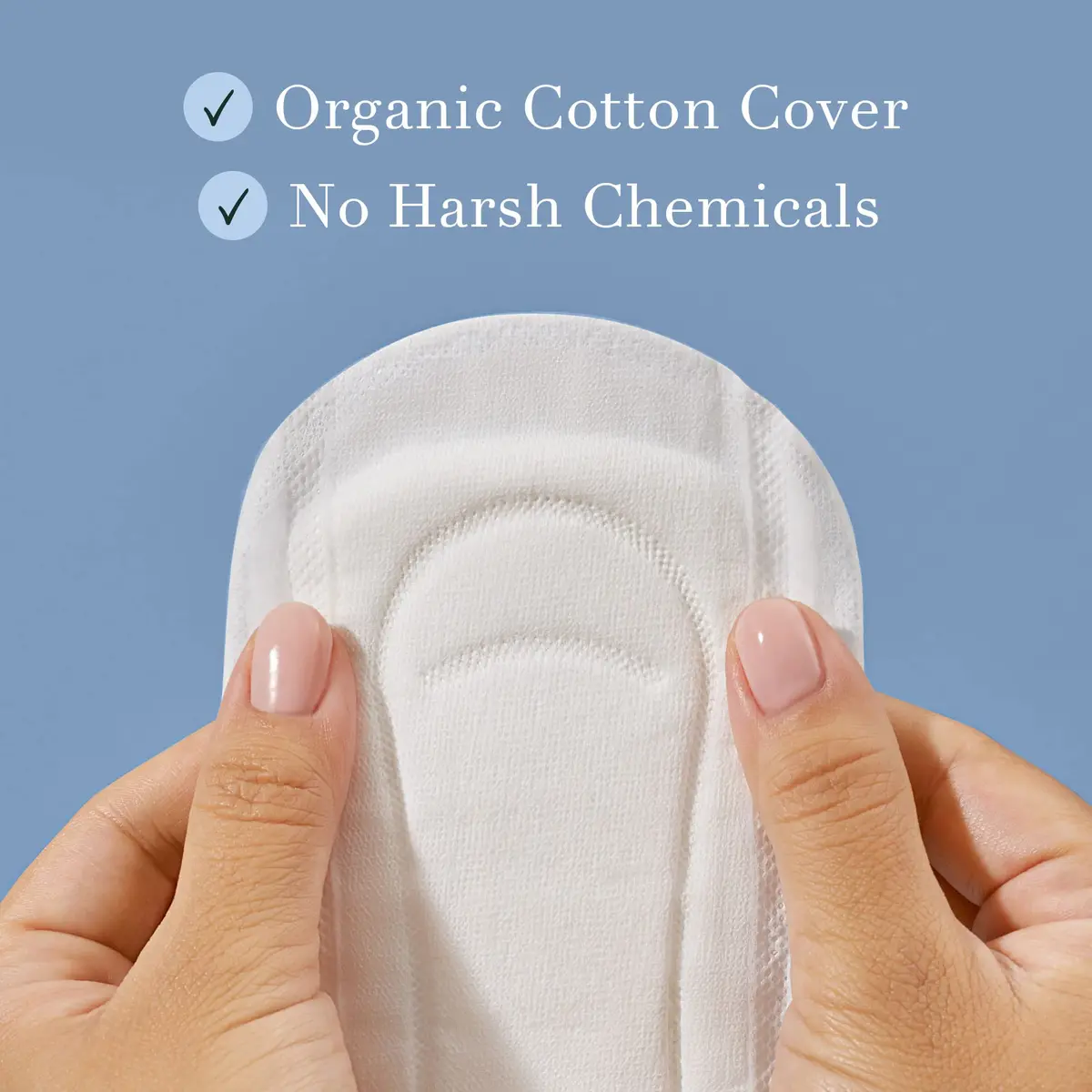 Rael Incontinence Liners Organic Cotton Cover Regular 96 Ct | Hypoallergenic Bladder Leak Protection - view 4