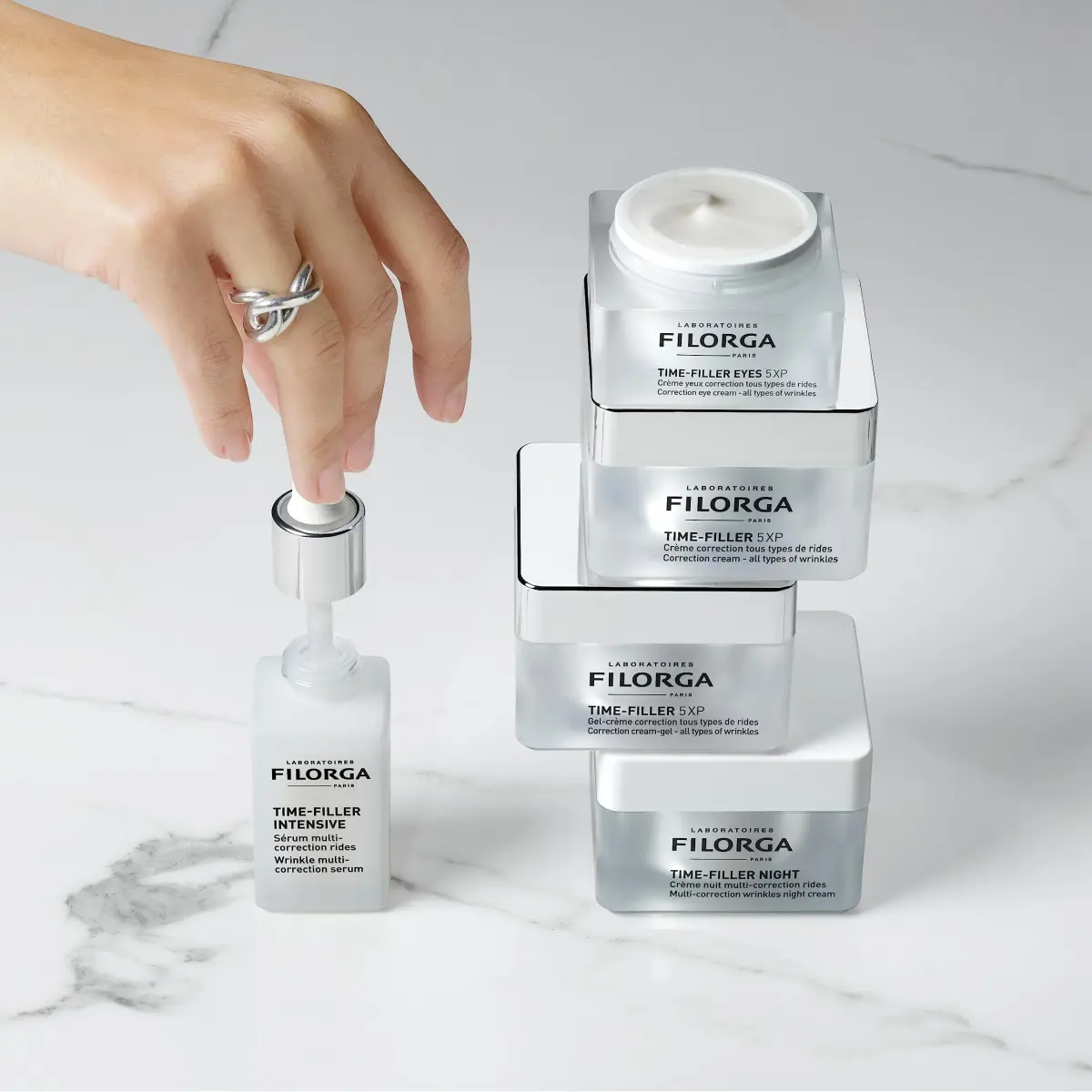 Filorga Time-Filler 5-XP Wrinkle Correction Cream 50ml (1.69 fl oz) | Reduces 5 Types of Wrinkles - view 8