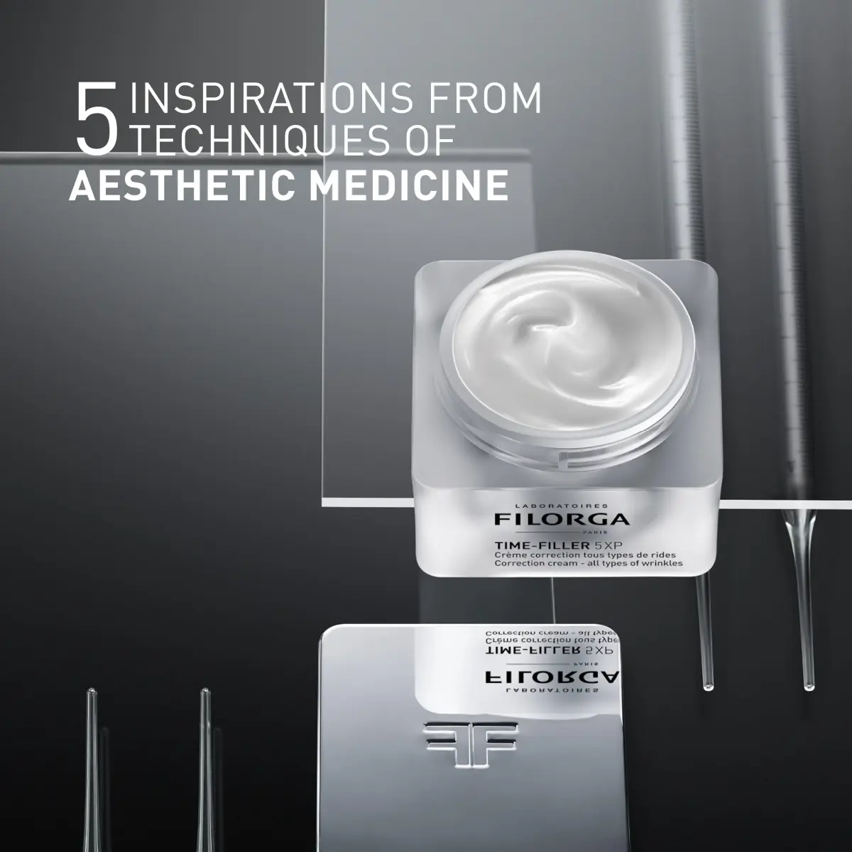 Filorga Time-Filler 5-XP Wrinkle Correction Cream 50ml (1.69 fl oz) | Reduces 5 Types of Wrinkles - view 3
