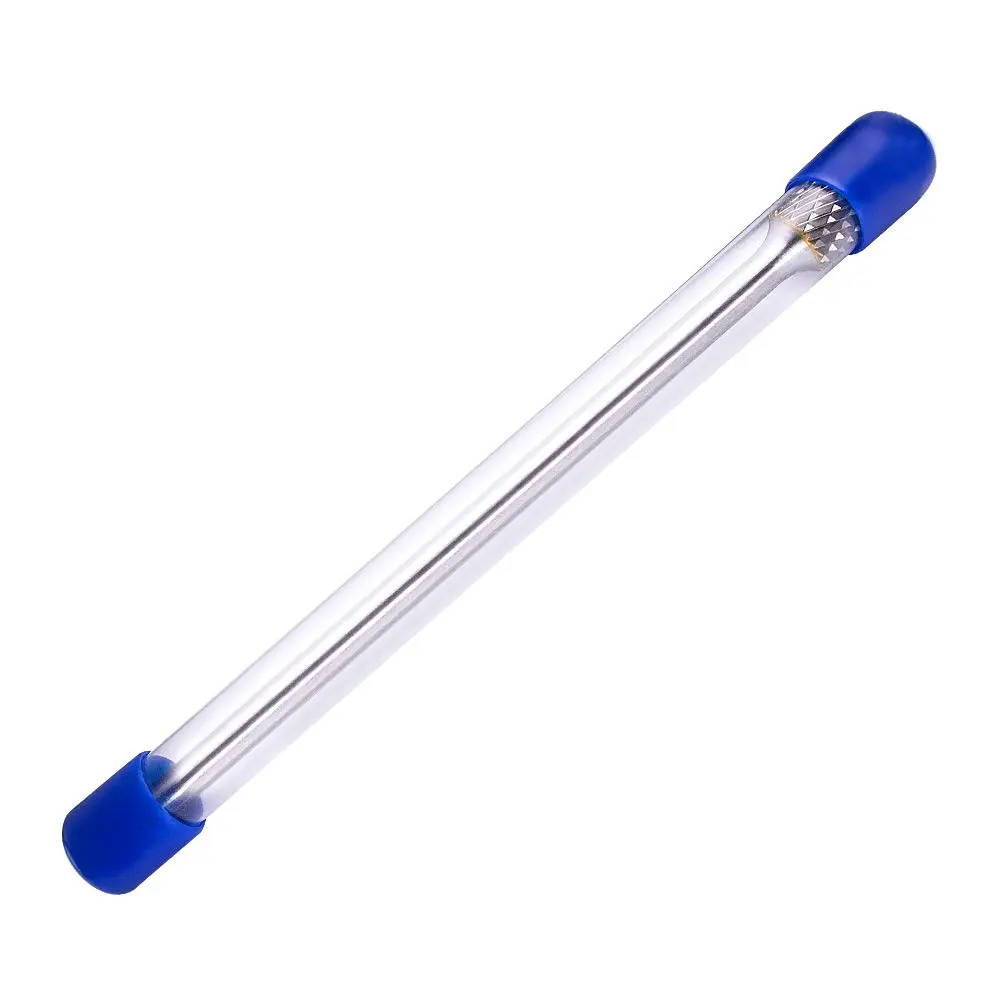 TJATSE Extra Long Shank Tungsten Carbide Burr 1/2 Inch Head | Double Cut for Hard Materials - view 6