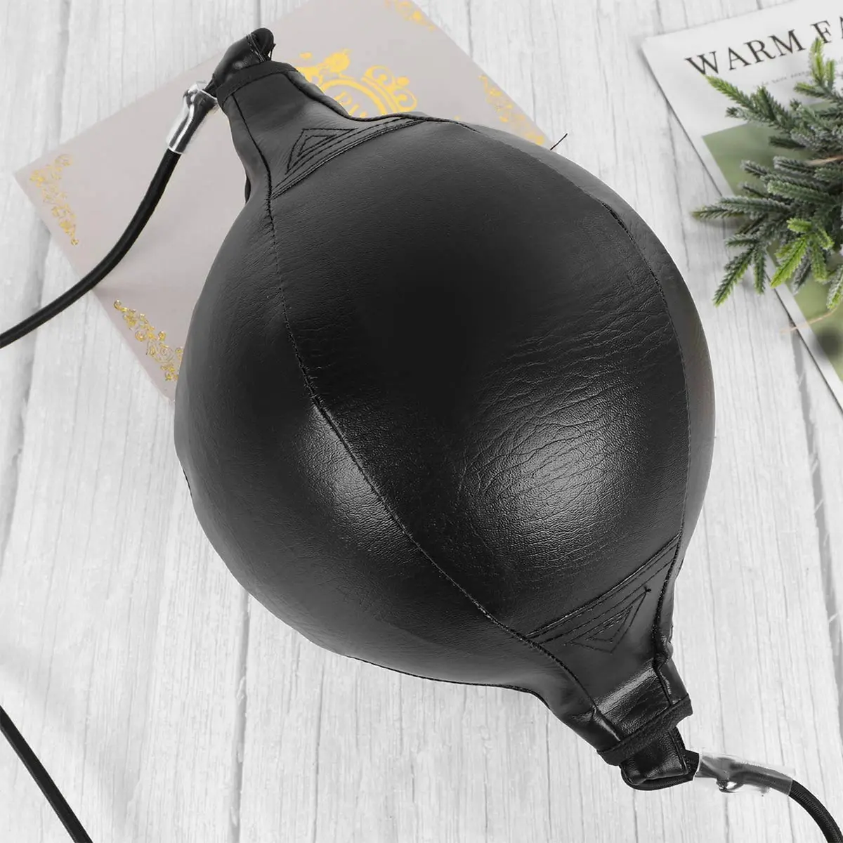 TOCO FREIDO PU Leather Double End Punching Ball 20cm (7.87") | MMA Boxing Training Agility - view 6