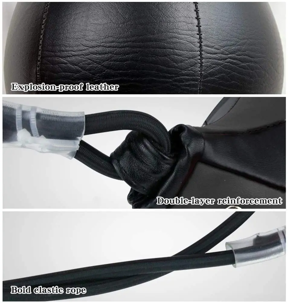 TOCO FREIDO PU Leather Double End Punching Ball 20cm (7.87") | MMA Boxing Training Agility - view 3