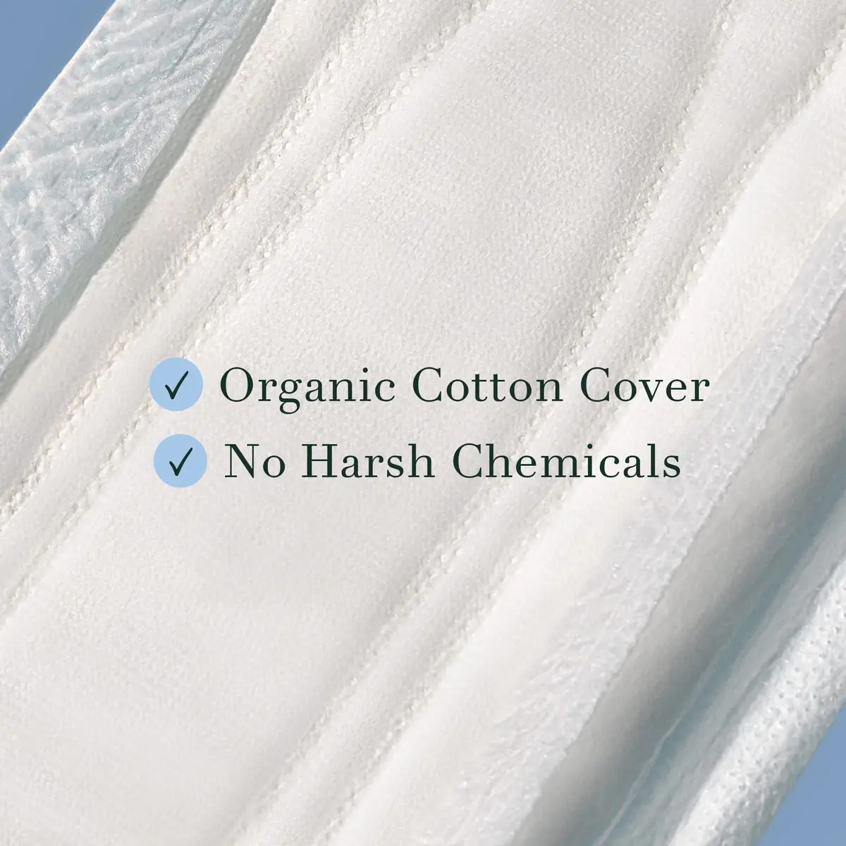 Rael Incontinence Pads for Women Organic Cotton Cover Moderate 60 Count | 3x More Absorbent Than Period Pads - view 5