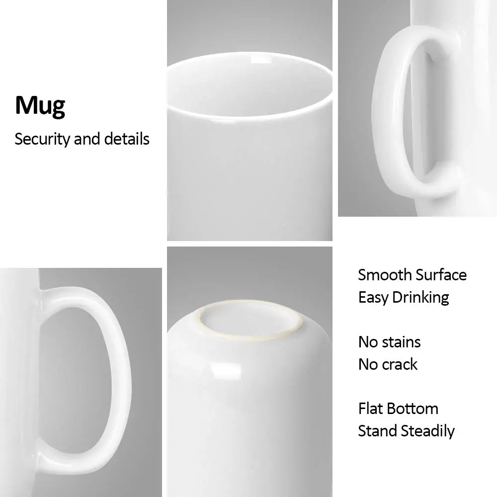 harebe 20 OZ Large Coffee Mug | Big Capacity Ceramic Tea Cup for Office & Home - view 3
