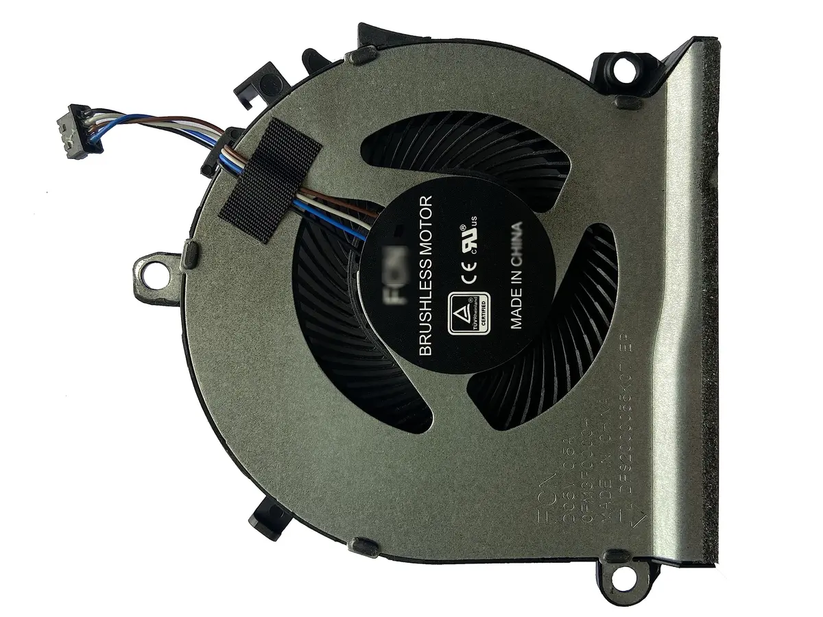 SYW·pcparts CPU Fan for HP Pavilion Gaming 15-EC 16-A | 4-Pin 5V Polycarbonate Cooling Fan - main product image