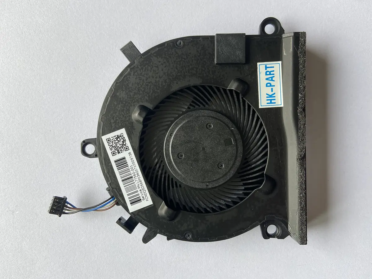 SYW·pcparts CPU Fan for HP Pavilion Gaming 15-EC 16-A | 4-Pin 5V Polycarbonate Cooling Fan - view 2