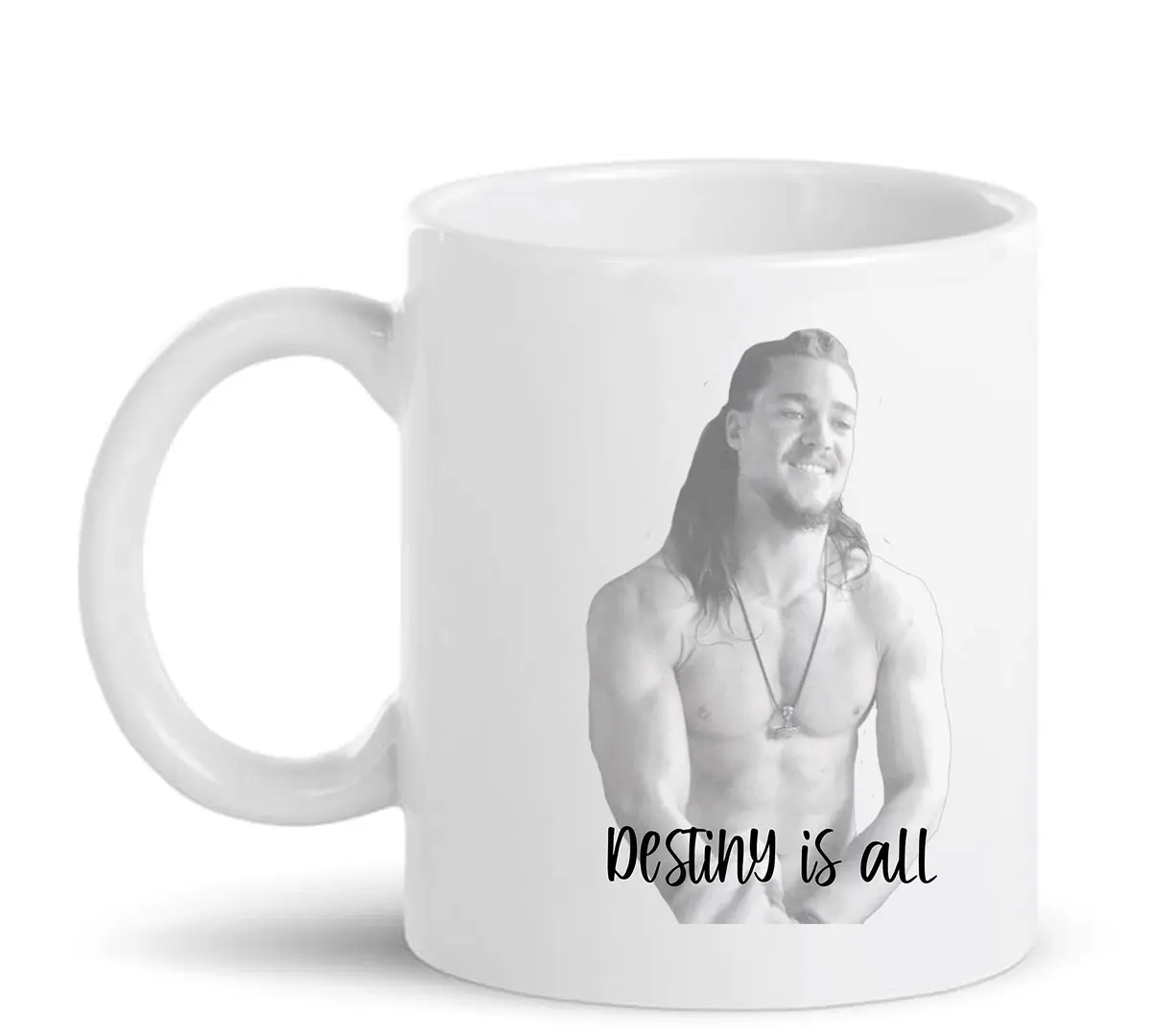 BALOR Stellmark Destiny Is All Shirtless Uhtred Coffee Mug 325ml (11 ounce) | Gift for Fans of The Last Kingdom - main product image