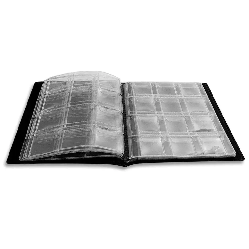 OSOPOLA Coin Storage Album Collection Holder Black | 120 Pockets, PVC & Artificial Leather, 10 Pages - view 7