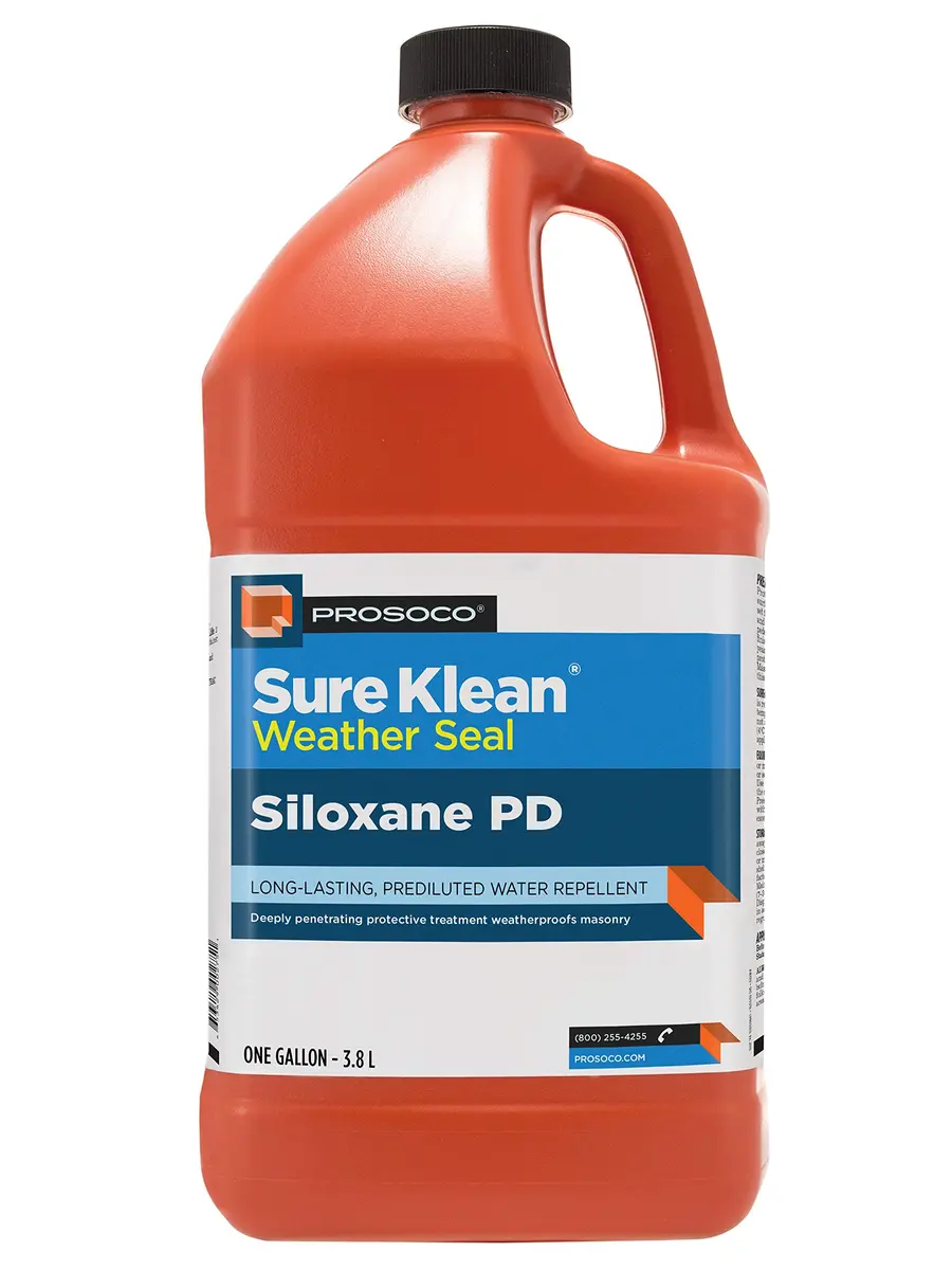 Prosoco Sure Klean Weather Seal Siloxane PD 1 gal | Water-Based Brick Sealer with Long-Lasting Protection - main product image