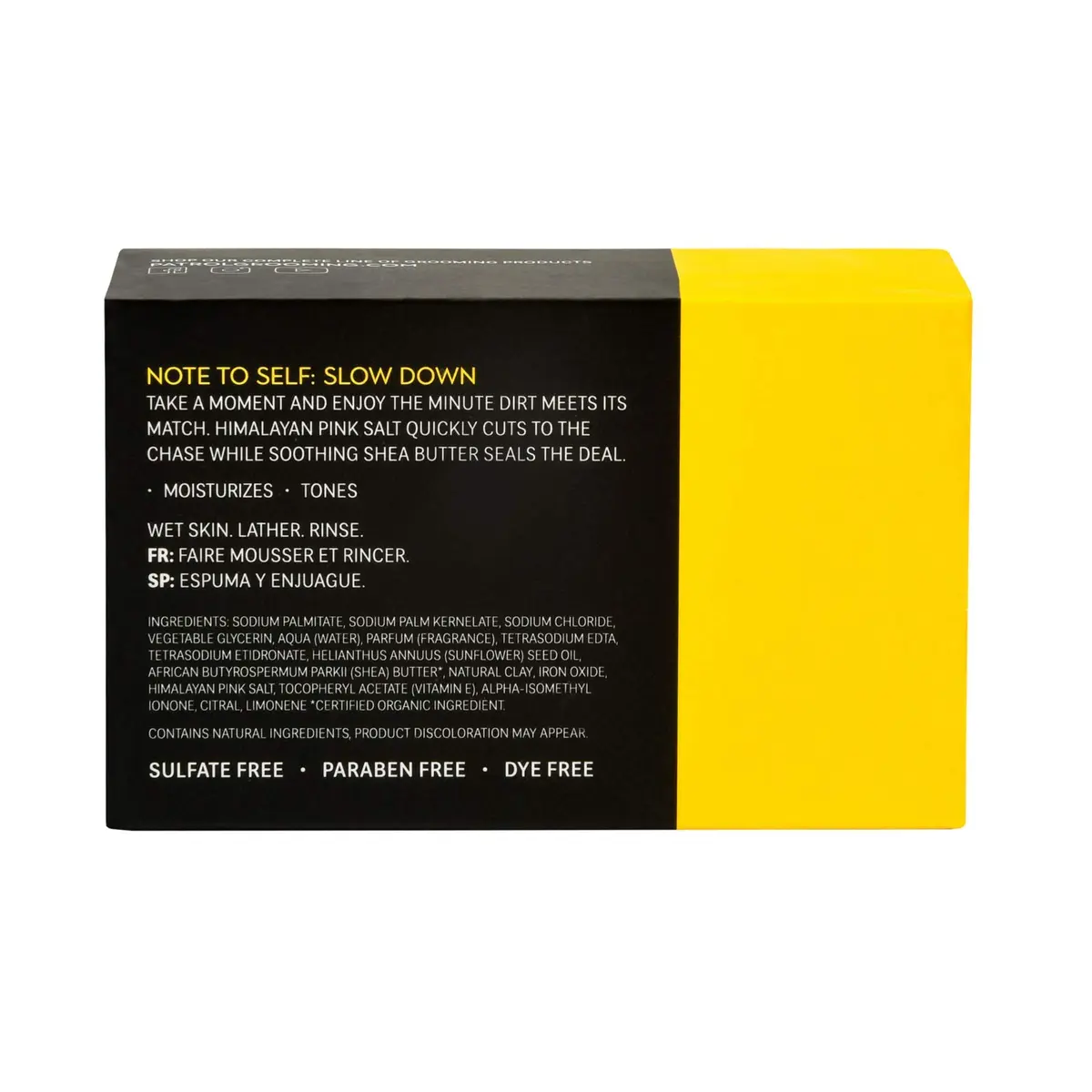Bump Patrol Shea Butter & Himalayan Salt Bar Soap 150g | Sulfate-Free, Paraben-Free, Moisturizing & Detoxing - view 2