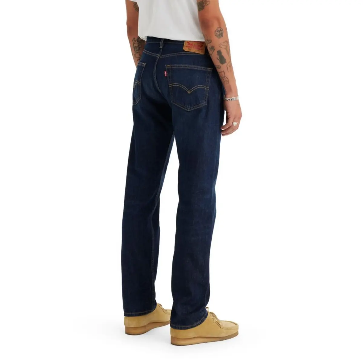 Levi's Men's 505 Regular Fit Jeans | Classic Straight Leg, Cotton Blend, Mid Rise, 33W x 30L - view 2