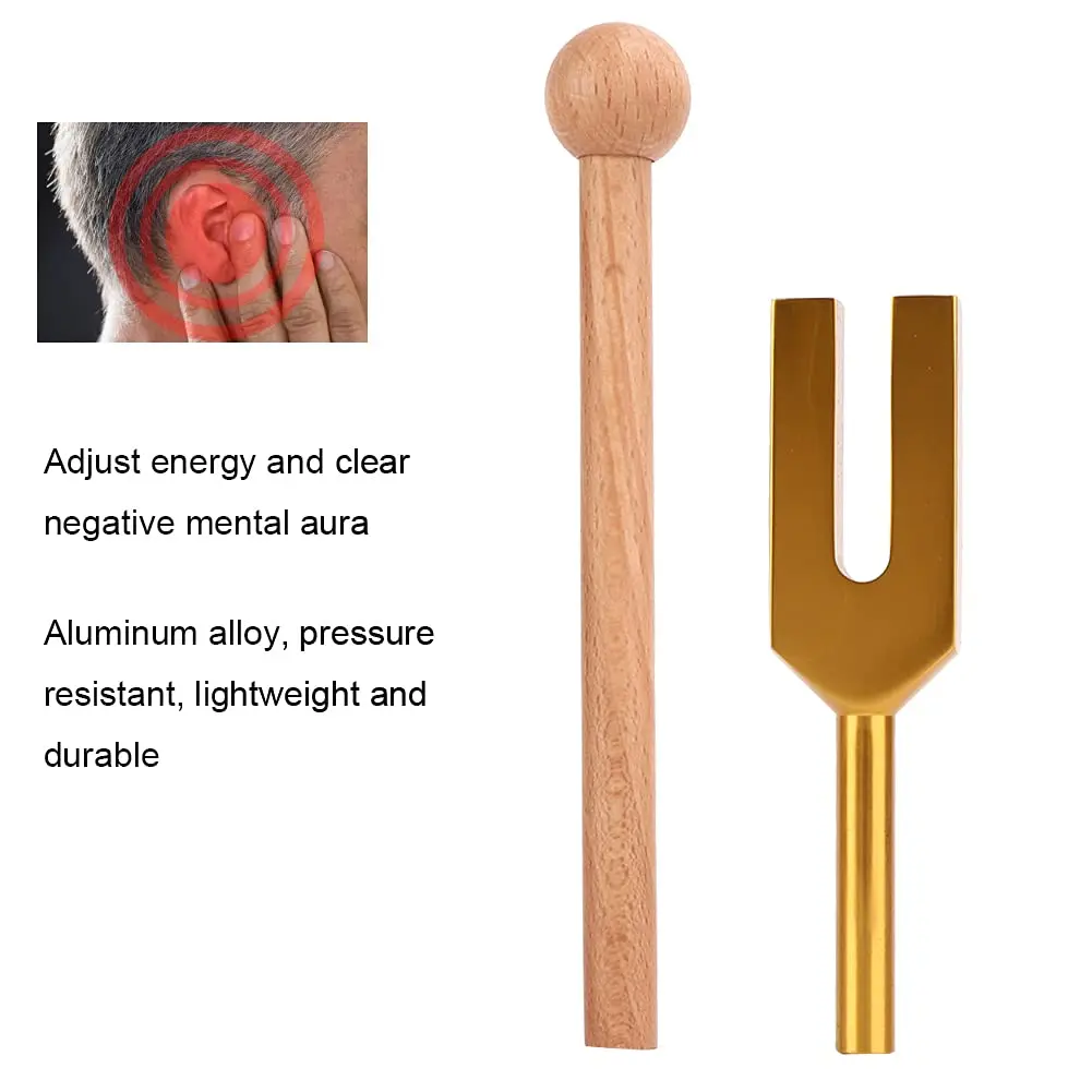 HURRISE 4096Hz Tuning Fork with Hammer and Bag | Meditation, Sound Healing, and Stress Relief - view 5