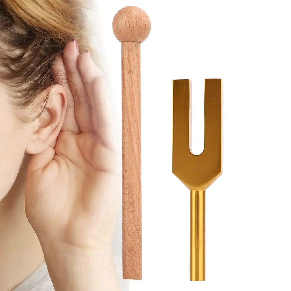 HURRISE 4096Hz Tuning Fork with Hammer and Bag | Meditation, Sound Healing, and Stress Relief - view 7