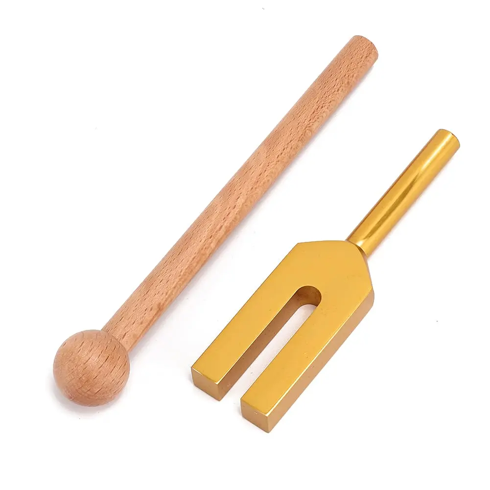 HURRISE 4096Hz Tuning Fork with Hammer and Bag | Meditation, Sound Healing, and Stress Relief - view 8