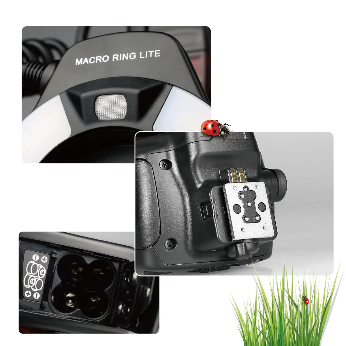 Meike MK-14EXT-N I-TTL Macro Ring Flash for Nikon DSLR Cameras | 14 Guide No. | Natural Light Approach - view 6