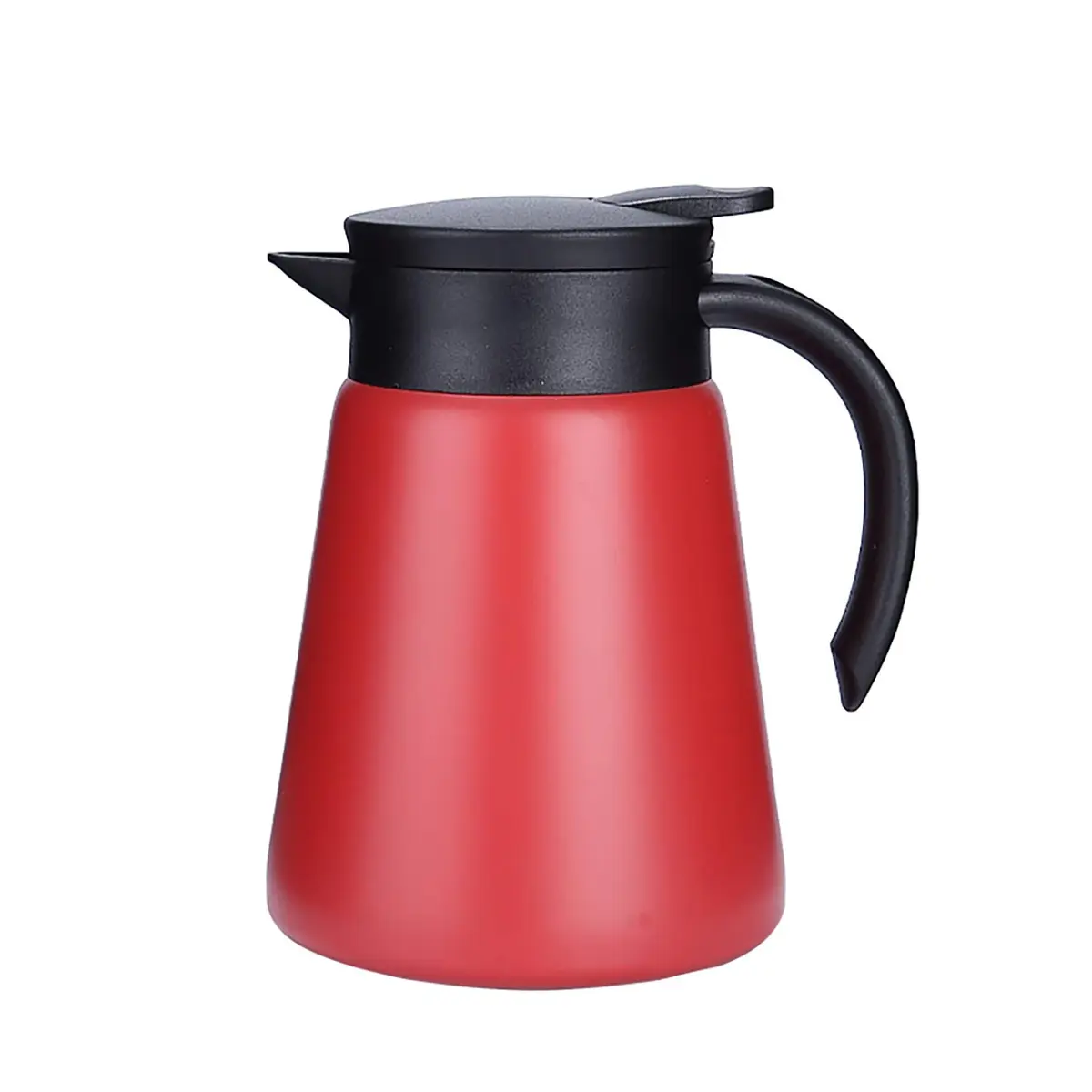 JOYSIP Red 800ml (27oz) Thermal Coffee Carafe with Handle | Double Walled Vacuum Insulated Pot - main product image