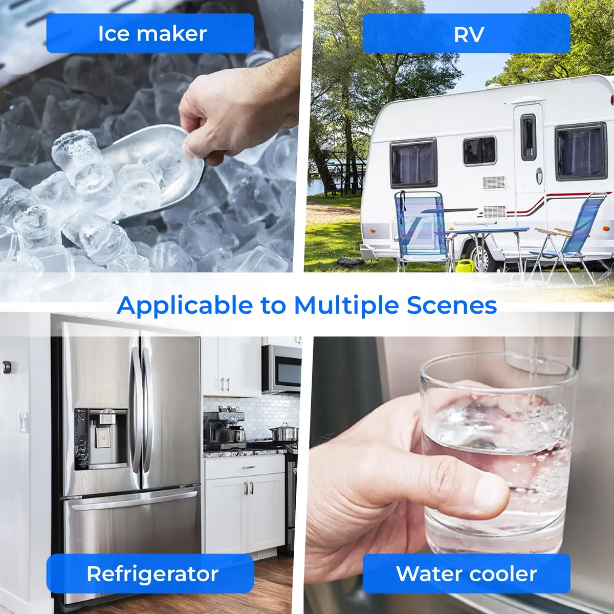 Waterdrop INL Inline Water Filter for Refrigerator and Ice Maker | NSF Certified 1 Year Capacity - view 6