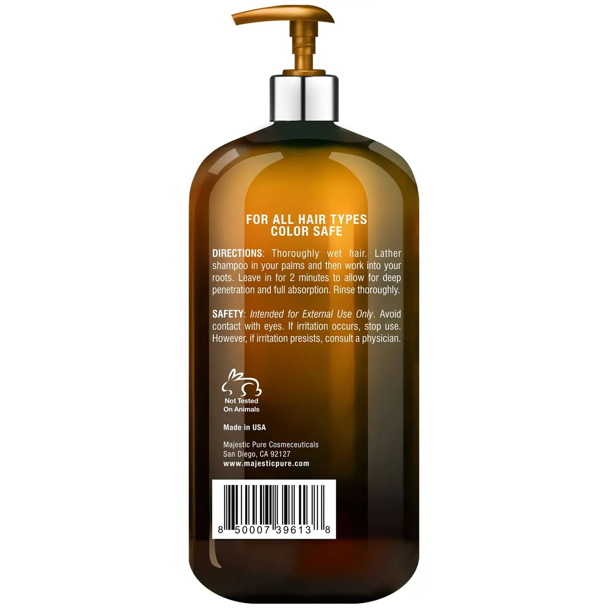 Majestic Pure Apple Cider Vinegar Shampoo, Sulfate Free 473ml (16 Fl Oz) | For Dandruff & Frizz Control - view 5