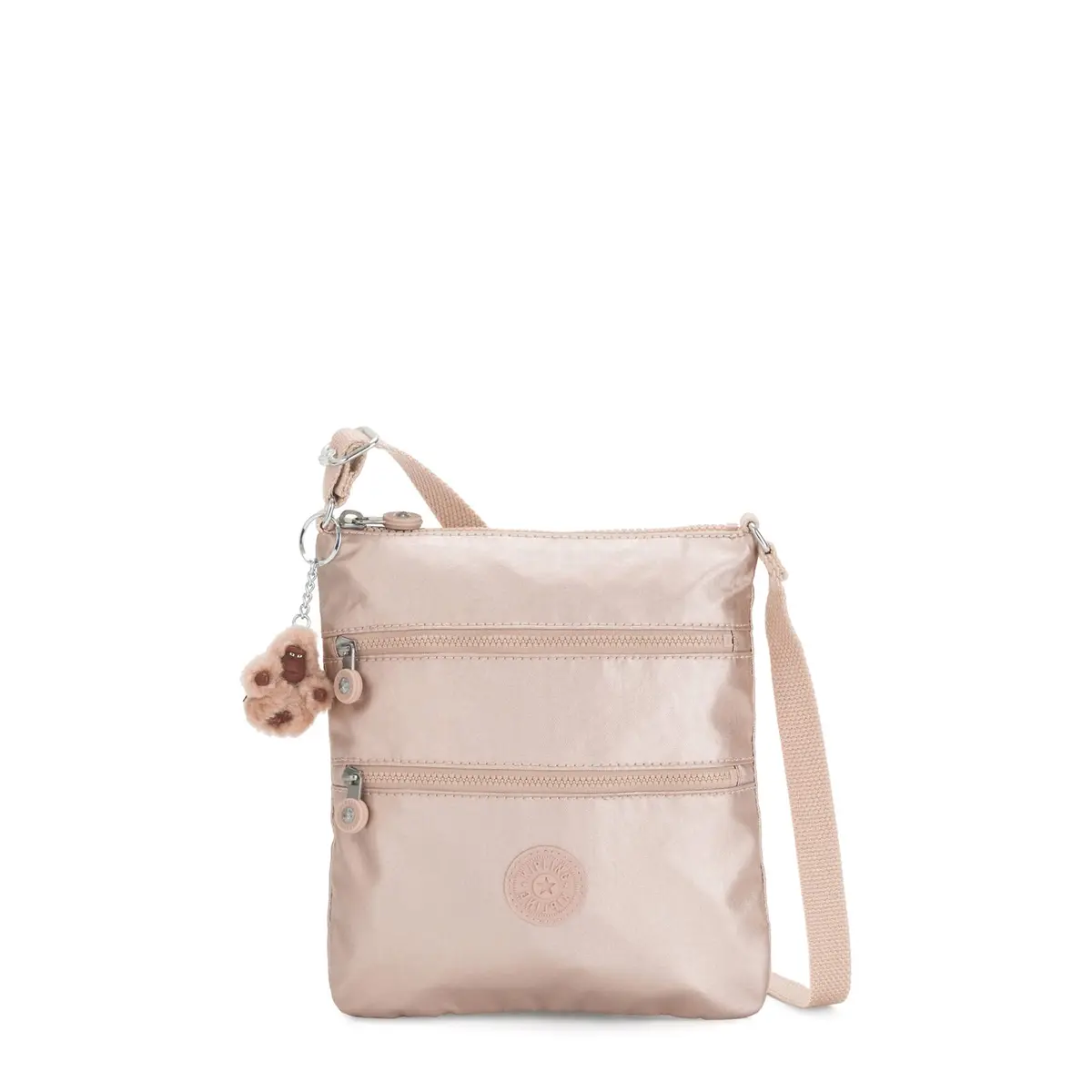 Kipling Keiko Crossbody Mini Bag 8"L x 9"H x 1.25"D | Water-Resistant Nylon, Adjustable Strap - main product image