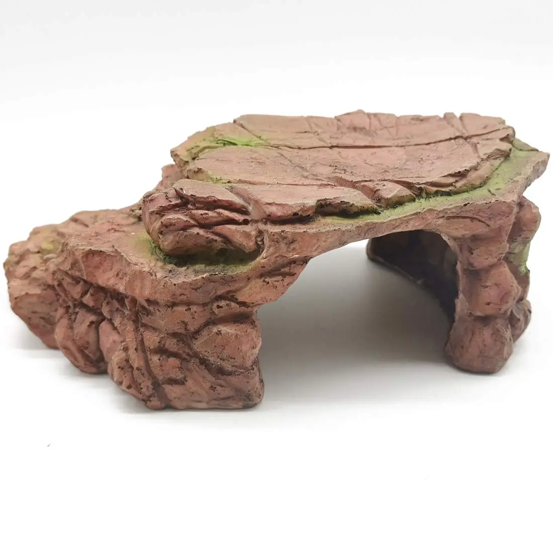 TIHOOD Rectangular Turtle Basking Platform 24cm (9.45in) | Resin Reptile Resting Terrace for Fish Tanks - view 3