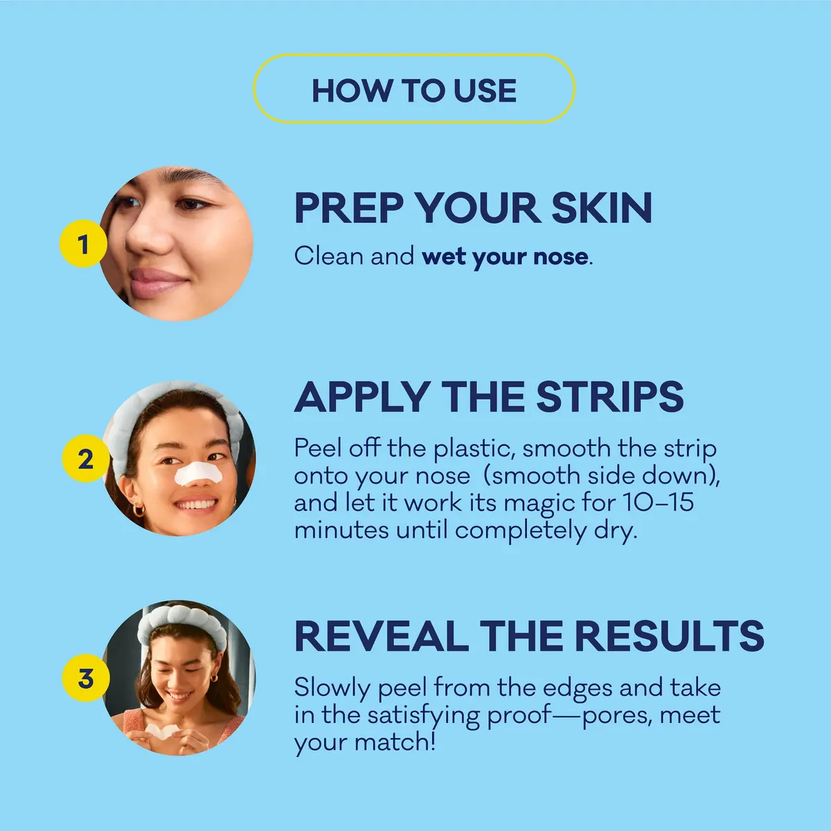 Bioré Witch Hazel Ultra Strength Blackhead Remover Pore Strips 18 ct | Deep Cleansing for Pores - view 4