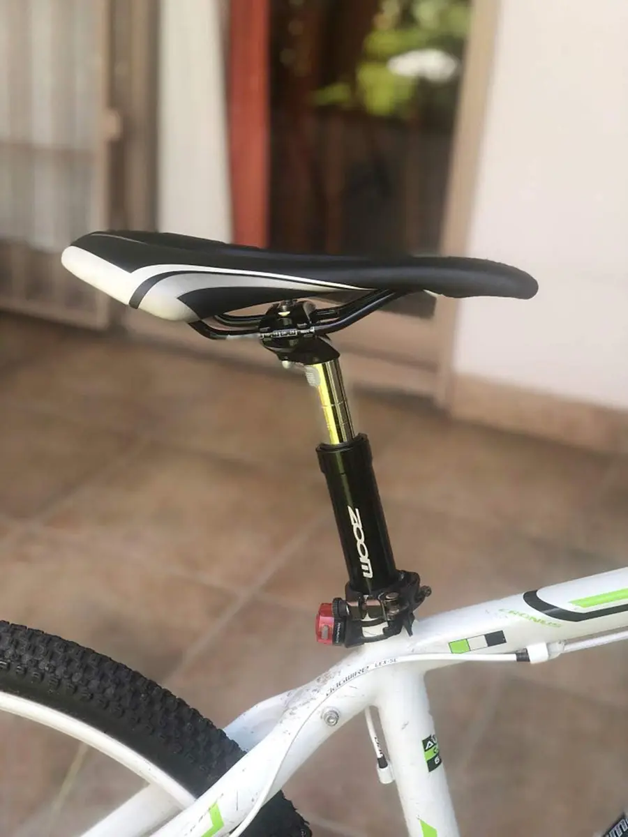 DJC Suspension Seatpost 27.2mm Black Head | Lightweight Aluminum Body with 42mm Travel - view 8