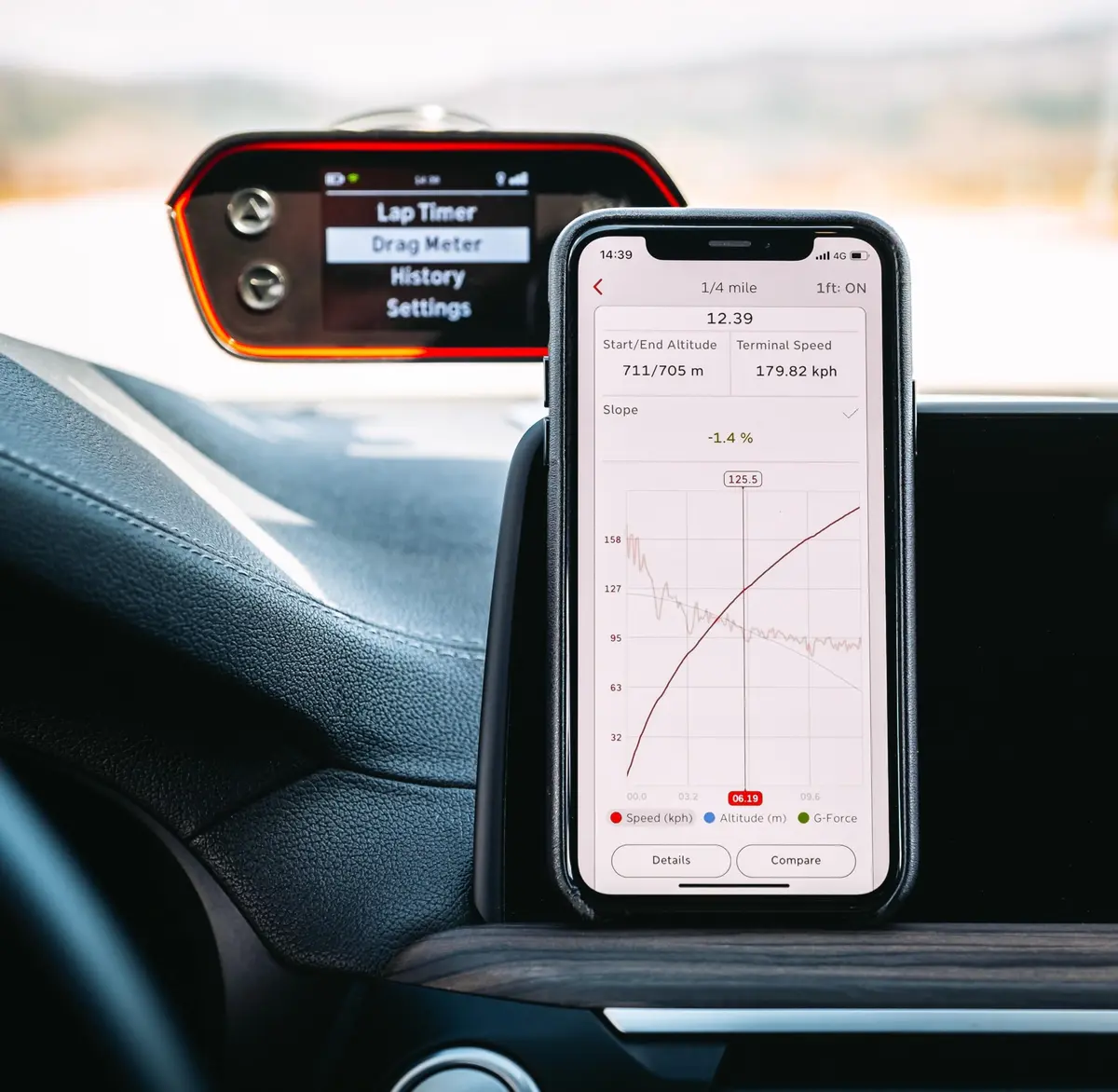 RaceBox Performance Meter Box with GPS & Mobile App | Car Lap & Drag Timer, 10Hz GPS, 8H Battery - view 3