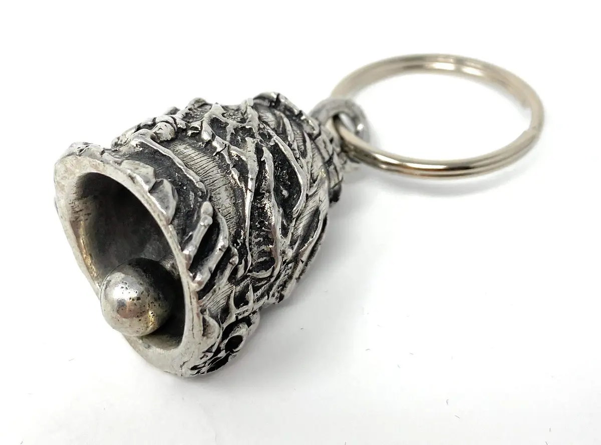 Bravo Bells Skull Dragon Bell - Biker Bell Accessory for Good Luck on the Road - view 6
