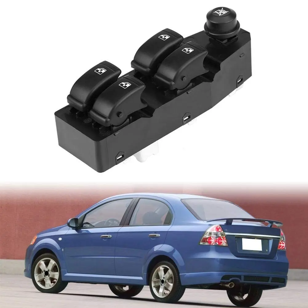 Tbest Power Window Switch for Aveo Sedan & Hatchback | Left Hand Driver Side Control - view 5